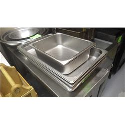 6 stainless steel inserts