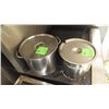 Image 2 : Two large stainless steel stock pots