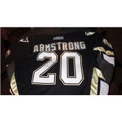Penguins Hockey Jersey signed by Colby Armstrong
