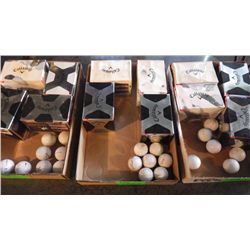 4 boxes Callaway Tour golf balls plus 8 loose balls 50.00 per box retail