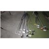 Image 4 : 16 piece set of right handed tour model III golf clubs with bag and bag stand