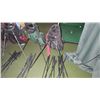 Image 2 : 16 piece set of left handed goldf clubs with bag and bag stand