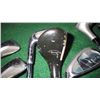 Image 9 : 16 piece set of left handed goldf clubs with bag and bag stand