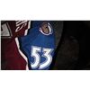 Image 3 : Avalanche Hockey Jersey signed by Derrick Morris