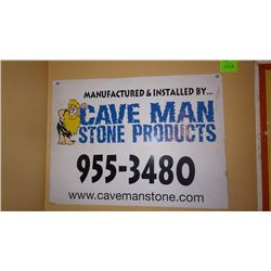 Bryan Adams poster, Cave man products sign, Barenaked ladies, and Alanis Morissette  poster.