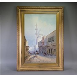 Italian WC on Board Framed F. Catano (1800-)