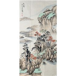 Chinese Landscape Style of Wu Hufan 1894 - 1968