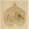 Image 1 : Chinese Painting Monks After Ding Yun Peng 15th.c