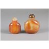 Image 2 : Pair of Agate Snuff Bottles