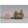 Image 2 : Pair of Agate Snuff Bottles