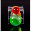 Image 1 : Chinese Two Colour Jadeite Pendant