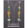 Image 2 : Chinese Green Jadeite Earring Set