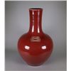 Image 2 : Chinese Large Red Glazed Porcelain Vase Guangxu