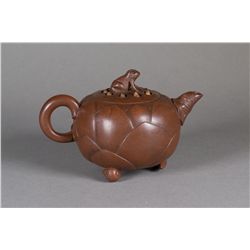 Chinese Zisha Teapot Signed