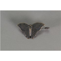 Bronze Butterfly Cabinet Lock & Key Qing Period