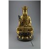 Image 1 : Chinese Gilt Buddha on Lotus Plinth