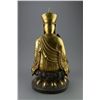 Image 3 : Chinese Gilt Buddha on Lotus Plinth