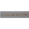 Image 1 : Silver Music Instrument Flute Qing Period