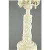 Image 3 : Indian Ivory Lamp with Open Work Reticulated Shade