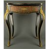 Image 1 : Ornate European Bronze and Boulle Ebonized Table