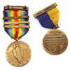 Image 2 : NAMED WWI NEW JERSEY VICTORY MEDAL GROUP