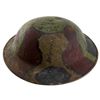 Image 2 : WWI US 117th INFANTRY CO. E PAINTED HELMET