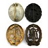 Image 2 : WWII GERMAN BADGE LOT OF 4