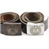 Image 2 : WWII GERMAN BELT LOT OF THREE