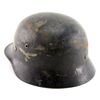 Image 2 : WWII GERMAN DOUBLE DECAL M35 LUFTWAFFE HELMET