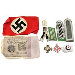 LOT OF WWI - WWII GERMAN ITEMS