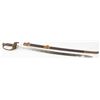 Image 1 : CIVIL WAR MODEL 1850 FOOT OFFICER'S SWORD