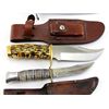 Image 3 : FOUR FIXED BLADE KNIVES