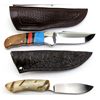 Image 2 : (4) FIXED BLADE KNIVES BOKER SCHRADE RUSSELL