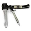 Image 1 : WWII US ARMY PARADE BELT WITH CHROMED M1 BAYONET