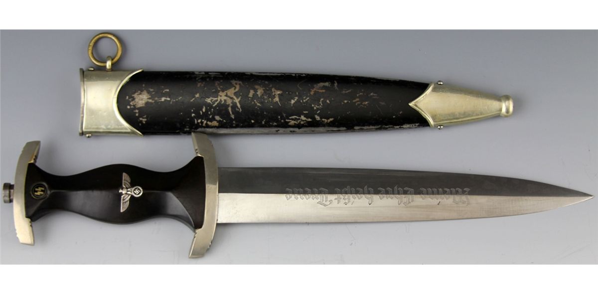 Ss Rzm WWII GERMAN SS DAGGER RZM