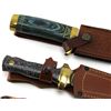 Image 2 : FOUR FIXED BLADE KNIVES