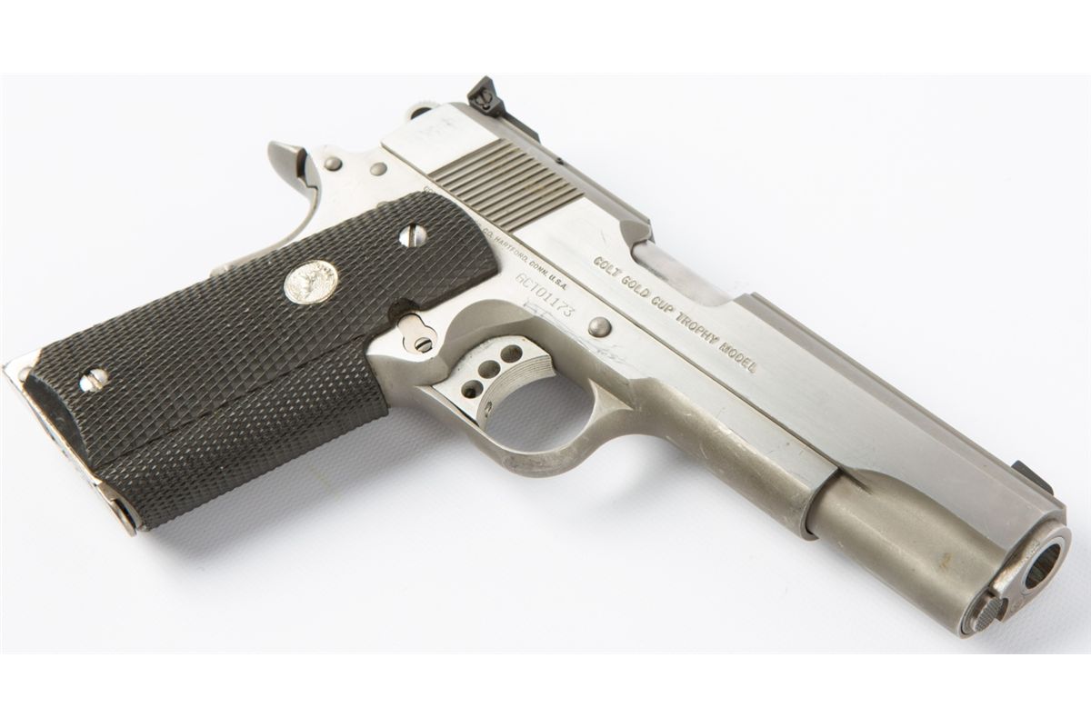 COLT GOLD CUP TROPHY 1911 .45ACP PISTOL STAINLESS