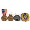 Image 3 : WWII MEDAL AND PIN GROUPING