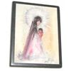 Image 1 : DEGRAZIA MAGNET SIGNED "DEGRAZIA" *INDIAN MOTHER & BABY*!! MAGNET CAME OUT OF SAFE!!