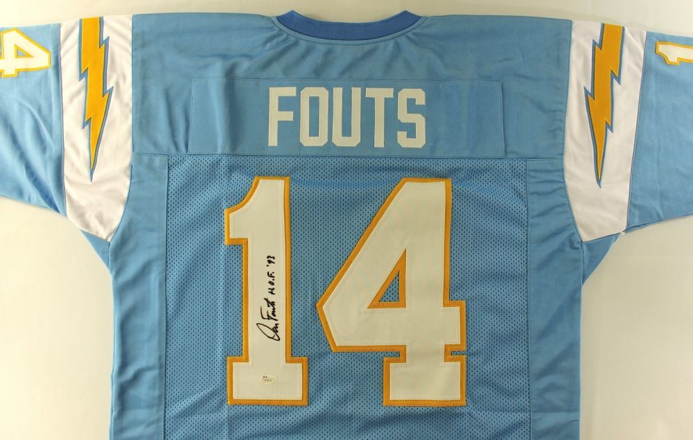 dan fouts chargers jersey