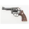 Image 2 : Taurus DA revolver, .38 Special cal., 4” barrel,  blue finish, checkered wood medallion grips,  #121