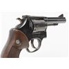 Image 8 : Taurus DA revolver, .38 Special cal., 4” barrel,  blue finish, checkered wood medallion grips,  #121