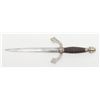 Image 3 : Victorian dagger with leather sheath, approx.  12-1/2” overall, un-marked blade that is missing a  s