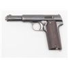 Image 3 : Astra Model 600/43 semi-automatic pistol, 9mm  caliber, Serial #55372.  The pistol is in overall  ve