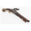Image 8 : Italian flintlock pistol, circa 1725-1760; 13-1/2”  overall with an 8” engraved barrel, chiseled  st