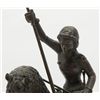 Image 2 : Original bronze sculpture of St. George and the  Dragon signed #37 and J. Molina, Mod. A. Zahel,  Ex