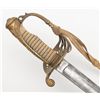 Image 12 : Presentation variant Cavalry saber and metal  scabbard with period inscription “Presented Lieut.  M.