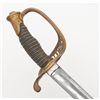 Image 11 : Civil War era Model 1850 Officer’s sword and metal  scabbard by Wm. Horstmann & Sons, Philadelphia
