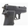 Image 9 : Sig Sauer Model 220 DA semi-auto pistol, .45 cal.,  4-1/4” barrel, black finish, wrap around finger