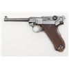 Image 2 : Swiss Model 1906 Bern copy of the German Luger,  7.65mm cal., 7-3/4” barrel, military finish,  check